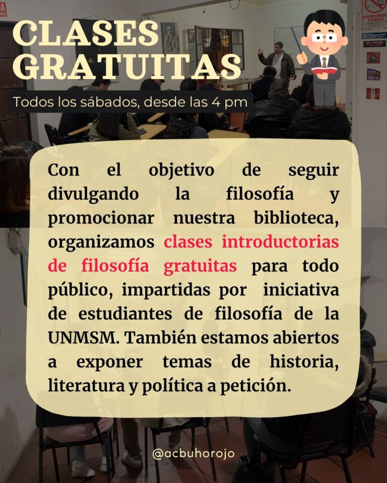 Clases y talleres filosóficos